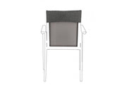 Cuscino Sedia Konnor Grigio Scuro - 91x41x1 cm
