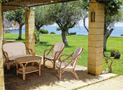 Divano per esterno in rattan Naturale GOLF NEW 111x80x h89 cm