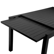 Tavolo in alluminio Sullivan allungabile antracite cm150-210x90xh73