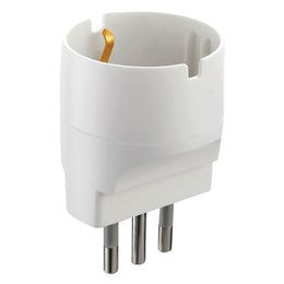 Adattatore Singolo Spina 2P  T 16A