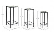 2x Set3 Tavolino Positano Qu
