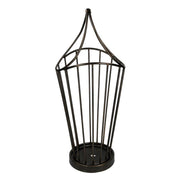 Portaombrelli metallo bronzo scuro tondo cm32x30h52-70