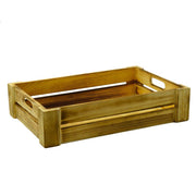 Rustic wooden drawer cm36x24h8
