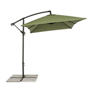Ombrellone a braccio Texas 2x3 cm antracite-olive