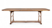 Tavolo Per esterno Noemi Allungabile in Legno  180/240x100x h 74cm