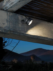Faretto Orientabile in Alluminio Pressofuso - Luce Naturale - 10W - 890 Lumen nero