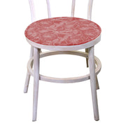 Cuscino tessuto wild rose rosso mattonetondo cm40x40h4