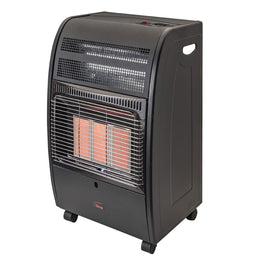 Stufa Infrarossi a Gas 4.2kW - Bruciatore GPL con Parabola Riflettente Smaltata e Griglia Protezione