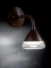 Sospensione in Alluminio Pressofuso con Diffusore in Acrilico - 20W, 1800 Lumen, Luce Calda tortora