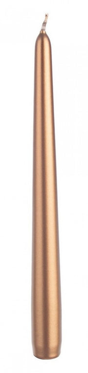 12x Candela Basic Conica Rame 25Cm