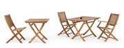 Tavolo da giardino Pieghevole Rettangolare 120x70x h73 cm