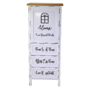 Mobile breslavia 1 anta + 3 cassetti cm 50x38h120