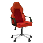 Poltrona ufficio gaming Rosso LYDIA 51x52x h73 cm