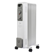 Radiatore ad Olio 7 Elementi - 125x575mm - Riscalda per Convezione Naturale