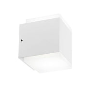 Applique 6W+6W Led 4000K  linea tango  bianco