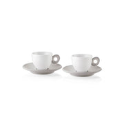 Set di 2 tazzine con piattino Everyday