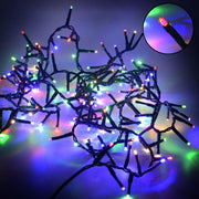 Luce filo 150 led multicolore controller cm300 al. fissa uso esterno