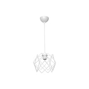 Lampada a sospensione Koza MDL4327 gabbia bianco EFFEZ
