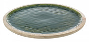 2x Piatto Decorativo Mangus Verde