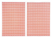 Tappeto Tirrenia Rosso-Bia 120X180