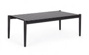 Tavolino Calypso da giardino antracite 110x60 cm