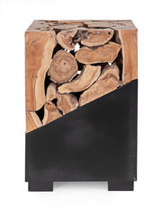 Tavolino design legno  quadrato Grenada
