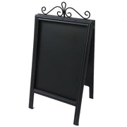 Lavagna metallo doppia rettangolare cm17x19,5h31