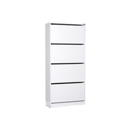 Scarpiera 4 ante a ribalta bianco 73x26xh.157 cm(SHC540BY1) EFFEZ