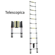 SCALA TELESCOPICA 10 GRADINI ALLUM.