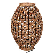 Natural rattan lamp with ø31h44,5 cm base