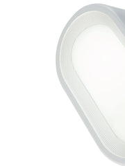 Plafoniera Ovale 9W Led 4000K  linea orion  grafite