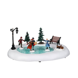Lemax Winter Skating - Pattinaggio invernale per villaggio di Natale