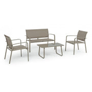 Set da giardino tortora Bizzotto pz 4
