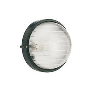 Plaf.Piccola E27  linea industriale tonda  nero