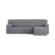 Copridivano Troya elastico penisola destra grigio bracciolo corto 250/310 EFFEZ