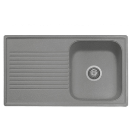 Samet Lavello 86x50 reversibile 1 vasca gocciolatoio Granitovero861vcrp croma EFFEZ