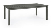 Tavolo giardino allungabile Konnor antracite cm 200-300 x 110h
