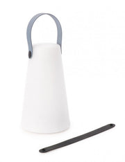 Lampada da giardino a LED Cilindrica in Polietilene