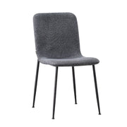 Sedia Patrug in tessuto grigio  83x56x43 cm