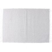 Tovaglietta Rettangolare basic 35x50 cm in cotone Grigio