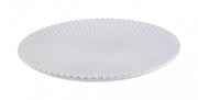 6x Piatto Decor Evan To Bianco D40