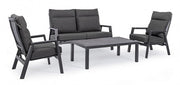 2x Poltrona Recl C-C Kledi Antracite Jx55