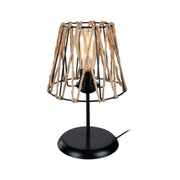 Lampada da tavolo in iuta Evren D.20xh 33 cm