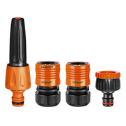 Starter Kit Lancia irrigazione 3 Raccordi Portagomma 1-2