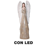 Angelo resina led oro cm22x12h66