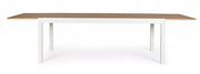 Tavolo per esterno 200-300x95x74h Bianco