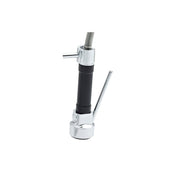 Rubinetto miscelatore per cucina con doccetta finitura cromo h.66x32 cm