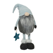 Gnomo H70 Blu - Statuetta Decorativa in Ceramica 70cm x 70cm x 70cm