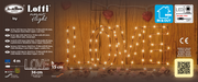 LOVE Copper Marrone Micro LED 36cm Bianco caldo