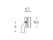 Faretto Orientabile in Alluminio Pressofuso - Luce Naturale - 20W - 1330 Lumen nero